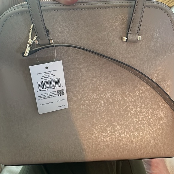 Patterson Drive Pebbled Emboss Kate Spade Muted Taupe NWT - Picture 2 of 2